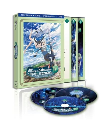 Detalle de Danmachi Temporada 4 Parte 1 (Episodios 1 a 11) en DVD – Selecta Vision
