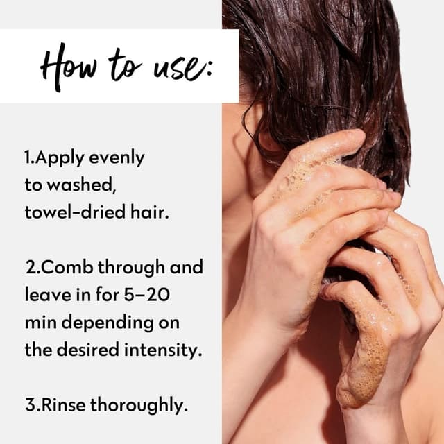 Detalle de Four Reasons Color Mask in Chocolate (27 Colors) Hair Gloss & Color Depositing Conditioner