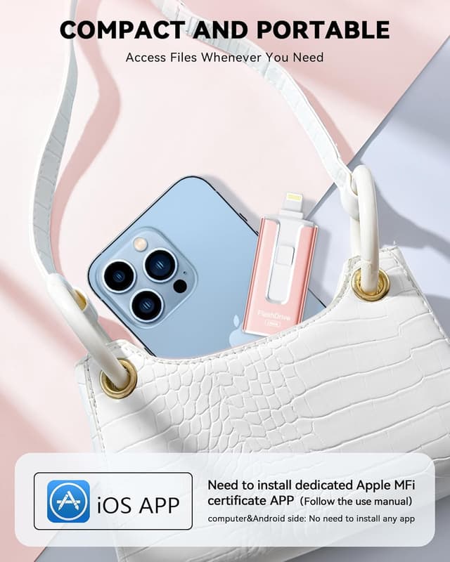 Thumbnail 6 de SUDEHO USB Stick 256GB Lightning flash drive