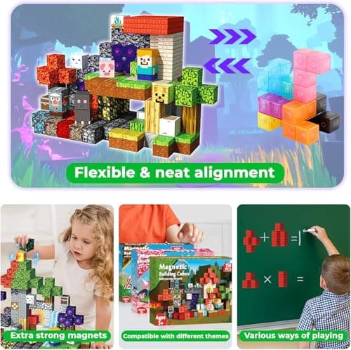 Thumbnail 4 de Goody King Bloques Magnéticos para Niños en Parque Forestal 🧩