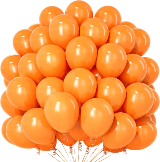 Imagen de Teselife 100 Ballons Orange Mat 12 pouces 🎈 en OfertitasTOP