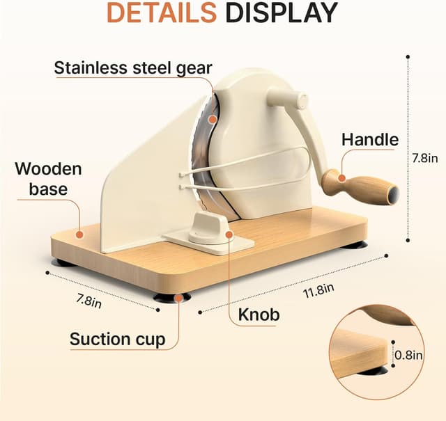 Thumbnail 2 de Upgraded Manual Bread Slicer for Sourdough