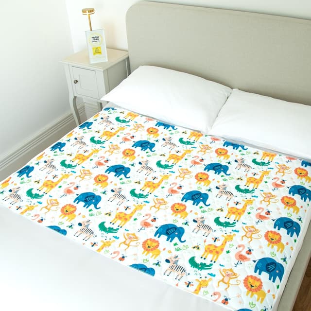 Detalle de Bedwetz double bed wetting pad 132 x 91 cm