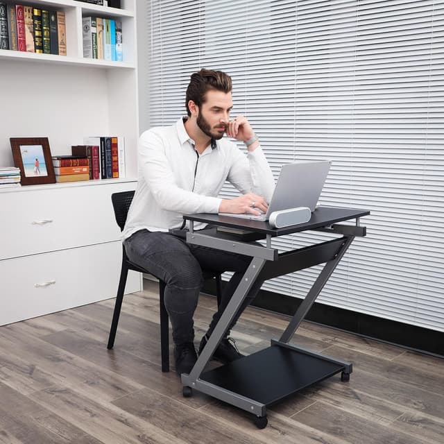 Thumbnail 6 de VASAGLE Computer Desk Mobile 60x48cm