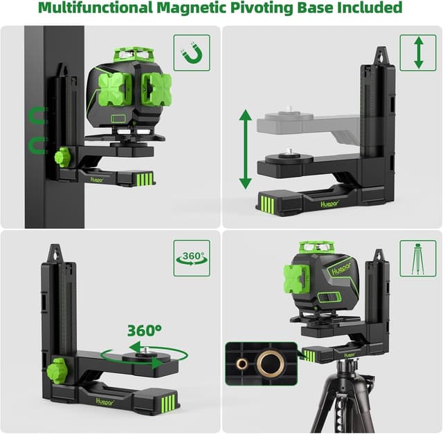 Thumbnail 4 de Huepar S04CG-L 16-line 4D green laser level
