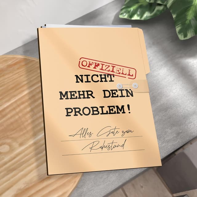 Detalle de Holzkarte Ruhestand 3D