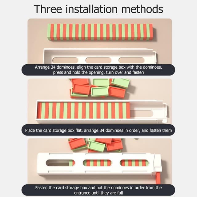 Thumbnail 1 de OBEST Treno del Domino 180 pezzi 🚂