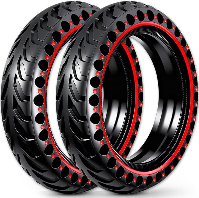 Detalle de BABEJIA 2x E-Scooter Reifen 50/75-6.1 schlauchlos (8,5 x 2,0) für 8 1/2 x 2 Felgenbreite