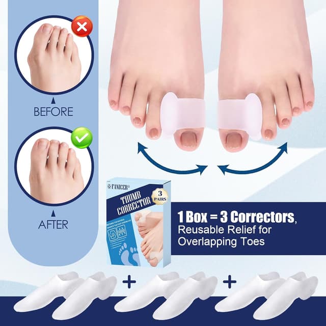 Detalle 2 de Bodiiwuliu correcteur hallux valgus 6 pièces