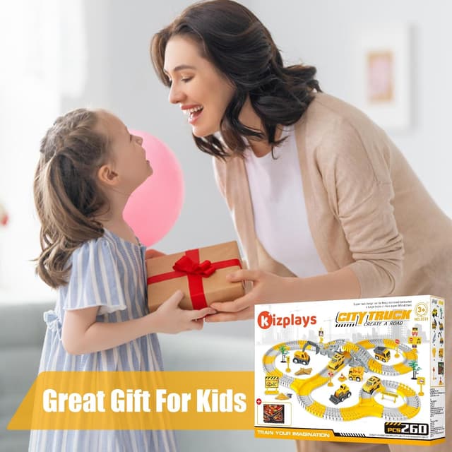 Thumbnail 6 de Kizplays Autorennbahn 260 Teile