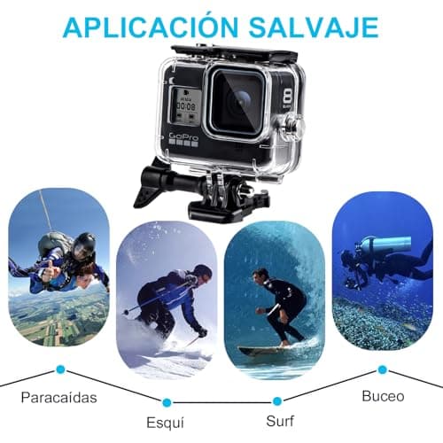 Thumbnail 6 de Boîtier étanche REDTRON pour GoPro Hero 8 Black, 60 m