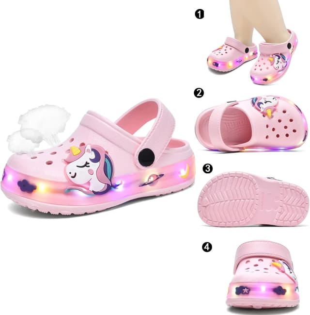 Detalle 2 de Kinder Clogs mit LED Streifen