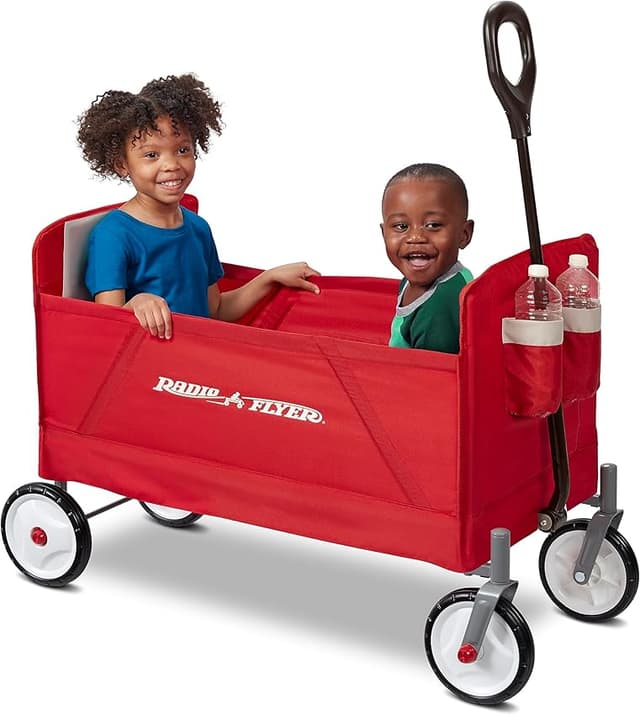 Detalle de Radio Flyer EZ Vagón plegable para niños 68 kg
