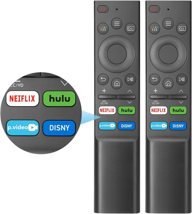 Thumbnail 6 de Universal Replacement Remote Controls (Pack of 2) for Samsung Smart TVs (Upgraded) – No Voice