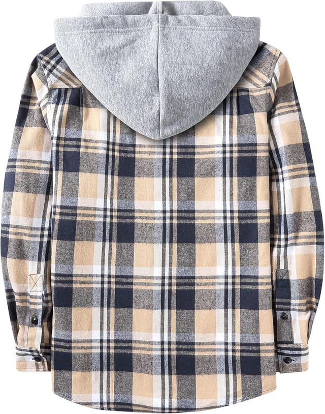 Detalle 2 de ZITY Flannel Hoodie Shirt