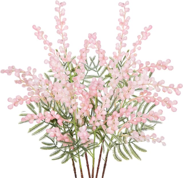 Imagen de Oairse 6PCS Artificial Flowers 42cm Pink en OfertitasTOP