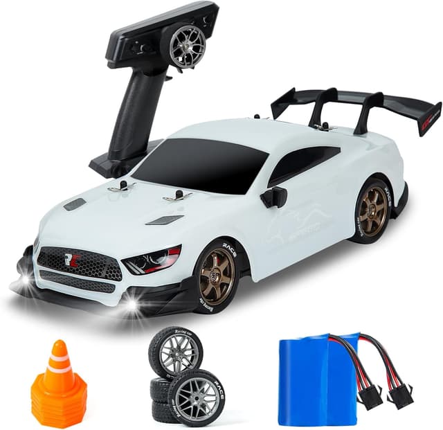 Detalle de BORSTOYPRO drift RC 1:14 con sterzo proporzionale