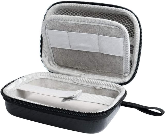Detalle de Jiusion hard travel storage carrying case for Carson MicroBrite Plus and MicroFlip microscopes