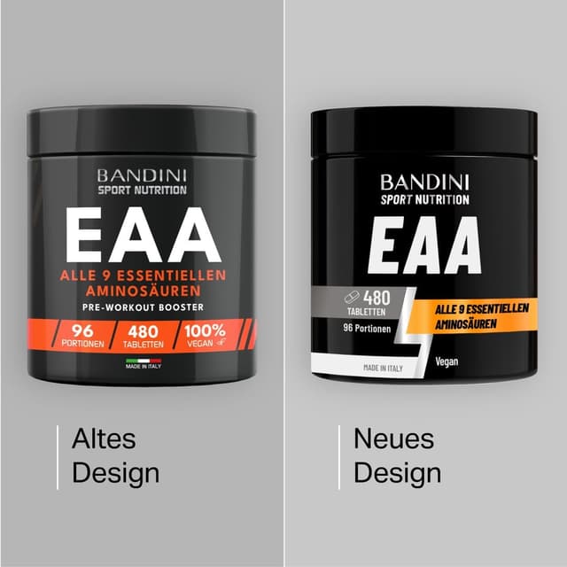 Detalle 2 de Bandini EAA Aminosäuren Komplex 480 Tabletten