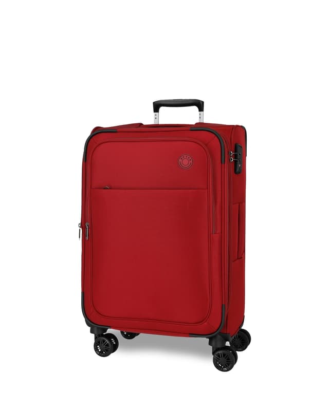 Detalle de Movom Atlanta 59 L maleta mediana blanda