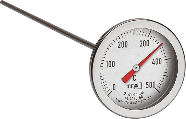 Imagen de TFA Dostmann Thermomètre Four 30 cm Inox en OfertitasTOP