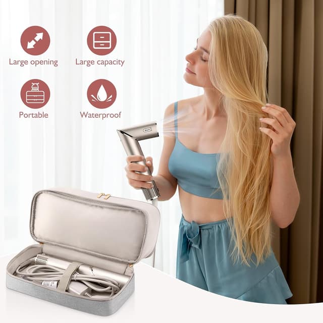 Thumbnail 4 de Adworte Travel Case for Hair Dryer