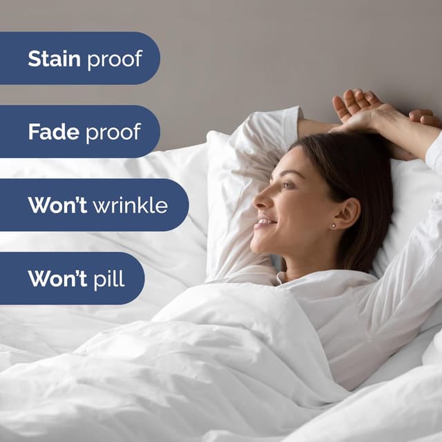 Thumbnail 4 de Duvet Cover King Size 104 x 90 breathable bedding set