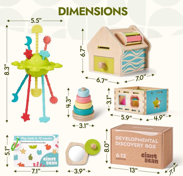 Thumbnail 6 de Giant bean Montessori 5-in-1 ab 6 Monaten