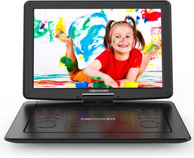 Imagen de DBPOWER 17.9" Portable DVD Player 6‑Hour Battery 📀 en OfertitasTOP