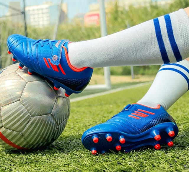 Thumbnail 1 de Mitudidi Scarpe da Calcio Bambino 28 Blu