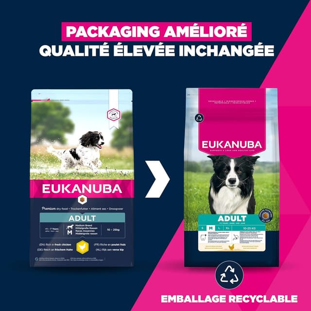 Detalle 2 de EUKANUBA Life Care Croquettes poulet 3 kg