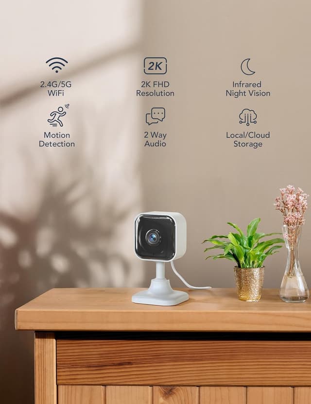 Thumbnail 1 de GNCC 2K 3MP Caméra Intérieure WiFi