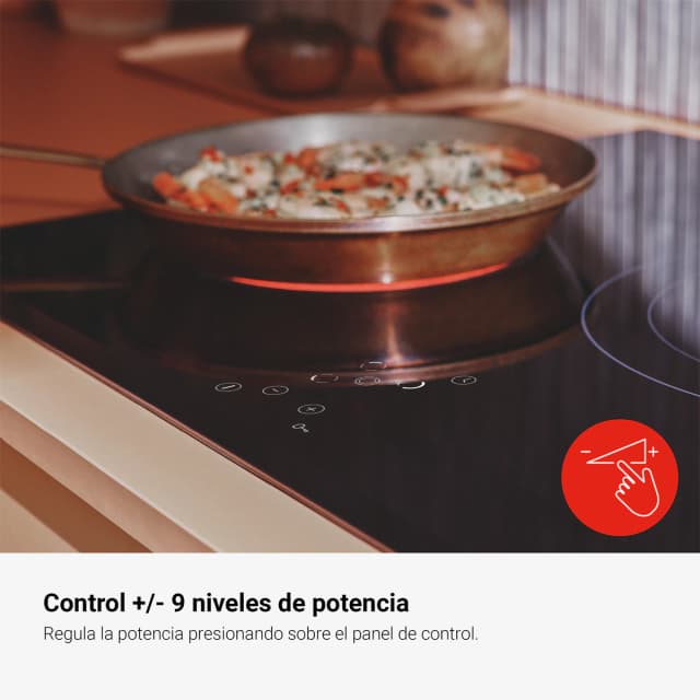 Detalle 2 de Fagor 3VFT-30AC placa vitrocerámica 3 zonas