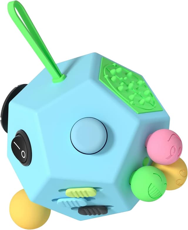 Detalle de Fidget Dodecagon 12-sided fidget cube 🎲