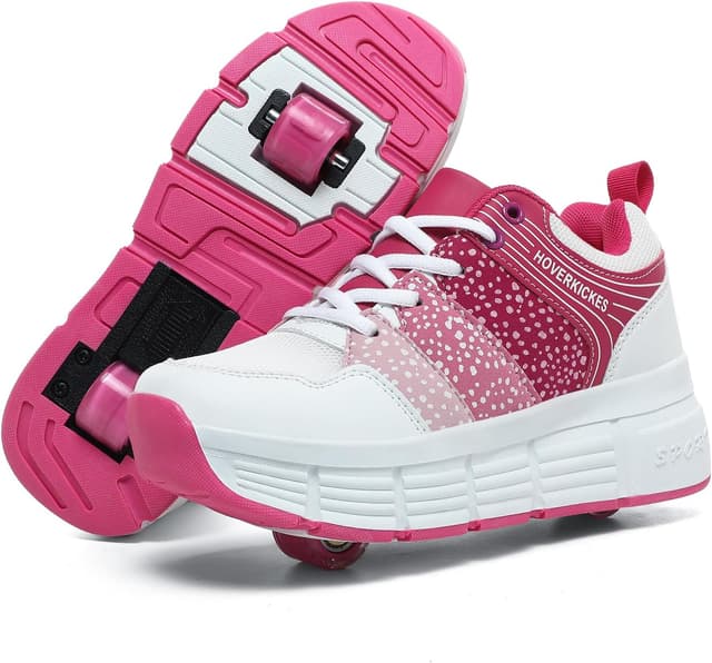 Thumbnail 6 de HOVERKICKES LED Roller Skate Shoes for Kids with Detachable Wheels (Rechargeable Flashing Sneakers)