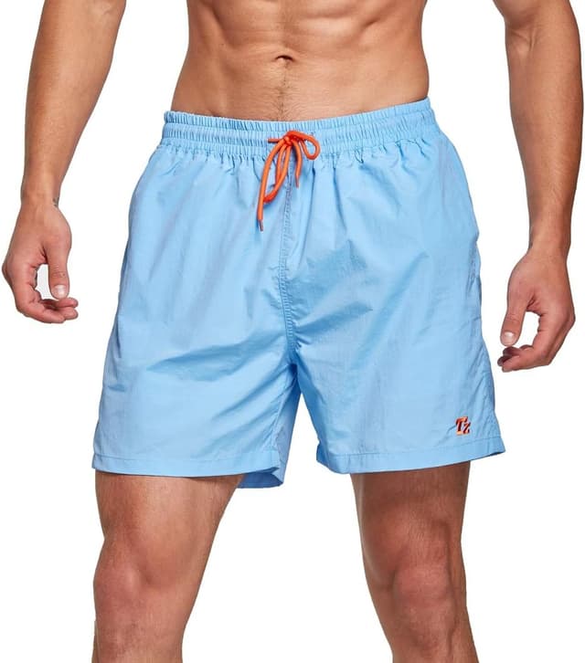 Detalle 2 de Tansozer mens swim shorts waterproof quick-dry