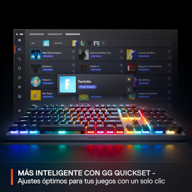 Thumbnail 4 de SteelSeries Apex Pro Gen 3 Teclado Mecánico
