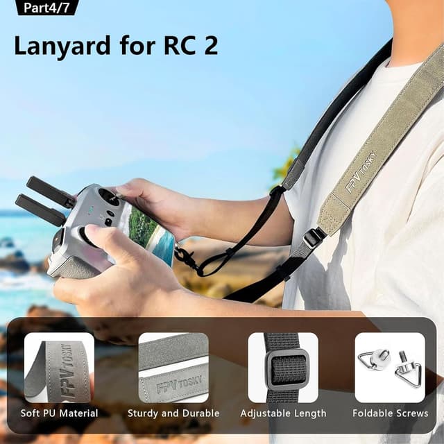 Detalle de DJI Mini 5 Pro case set 7-in-1