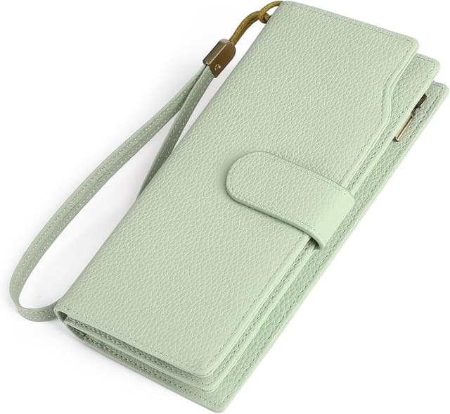 Detalle de GAEKEAO RFID wallet purse 13 card slots