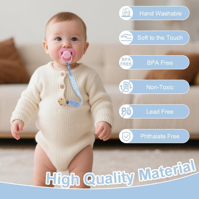 Thumbnail 3 de Aolso Silicone Dummy Clips Adapter 4pcs