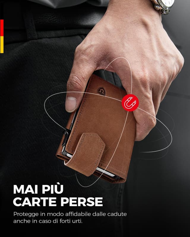 Detalle 2 de LORZOR® Portafoglio Uomo Slim RFID 👝