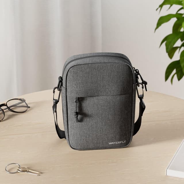 Detalle de Waterfly Mens Cross Body Bag 21 x 15 x 5.5 cm