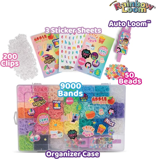 Thumbnail 2 de Rainbow Loom AutoLoom 9000 Bands Case 🎨