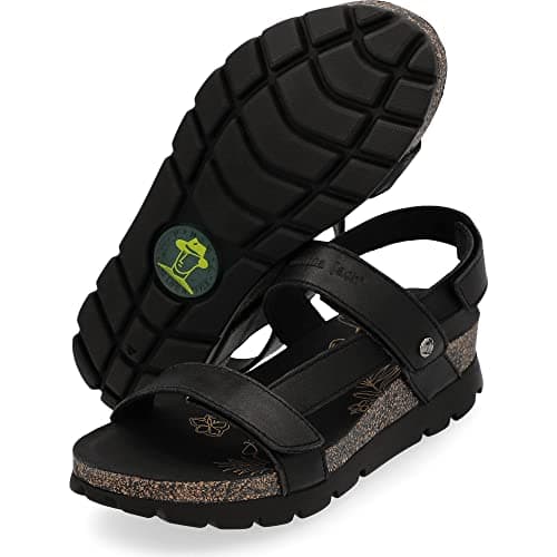 Thumbnail 1 de Panama Jack Selma - Sandalia Plana para Mujer 👡 Negra 38 EU