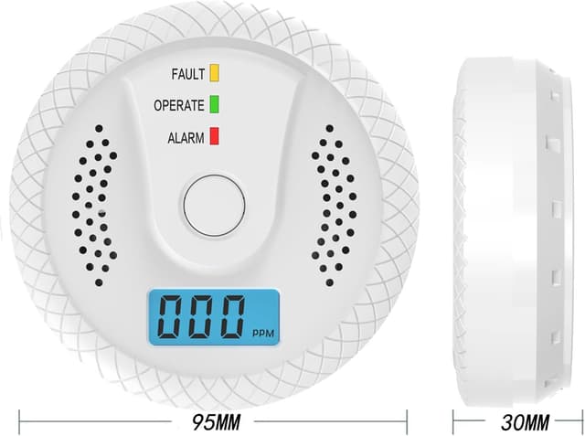 Thumbnail 1 de EIBEST Carbon Monoxide Detector 85 dB