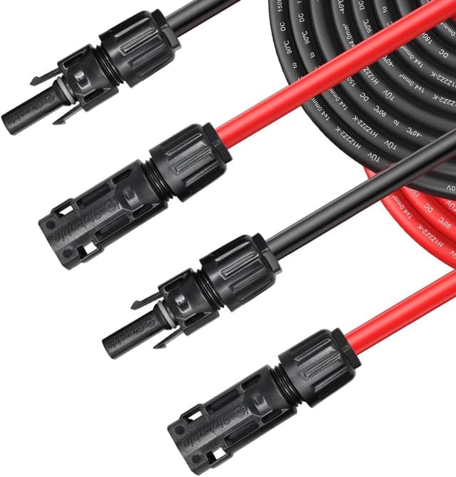 Detalle de Slocable Solarkabel Verlängerung 4 mm², 1 m