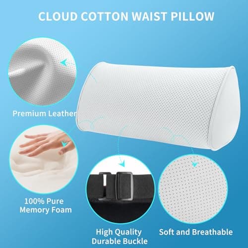 Thumbnail 2 de Coussin de soutien lombaire Dapucarin, mousse mémoire, 1 pièce ⚙