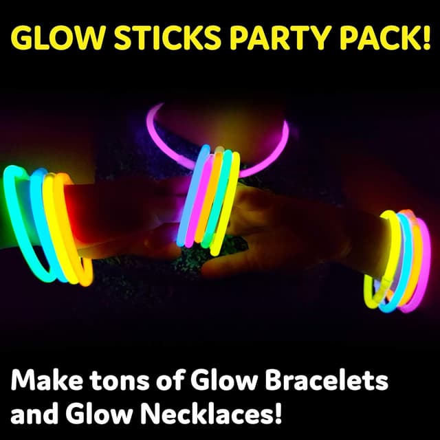 Thumbnail 1 de PartySticks 8" Glow Sticks 🎆