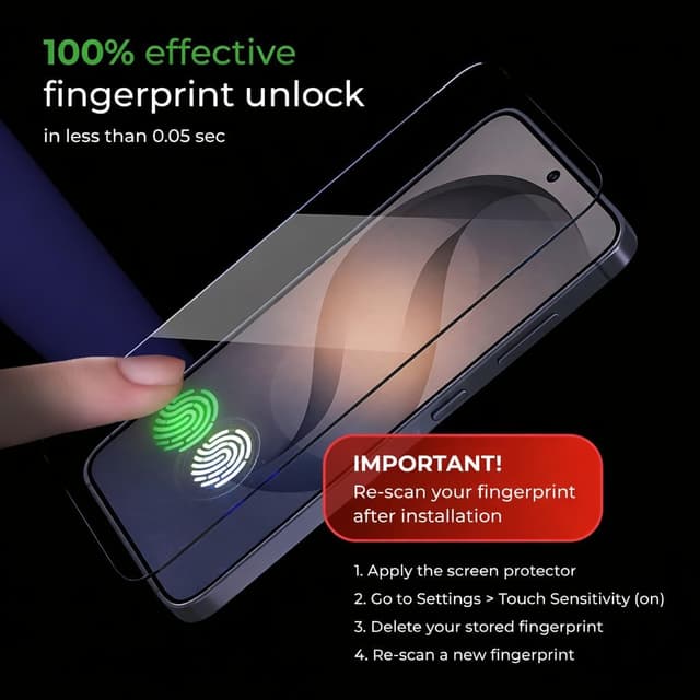 Detalle de Deppa lot de 2 verre trempé pour Samsung Galaxy S26 Ultra (6,9") avec kit de pose facile