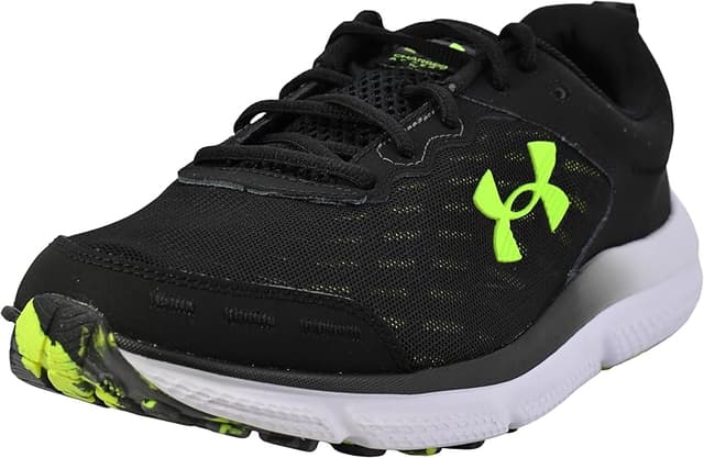 Detalle 2 de Under Armour Charged Assert 10 🏃♂️ Zapatillas Hombre, Blanco, 40.5 EU